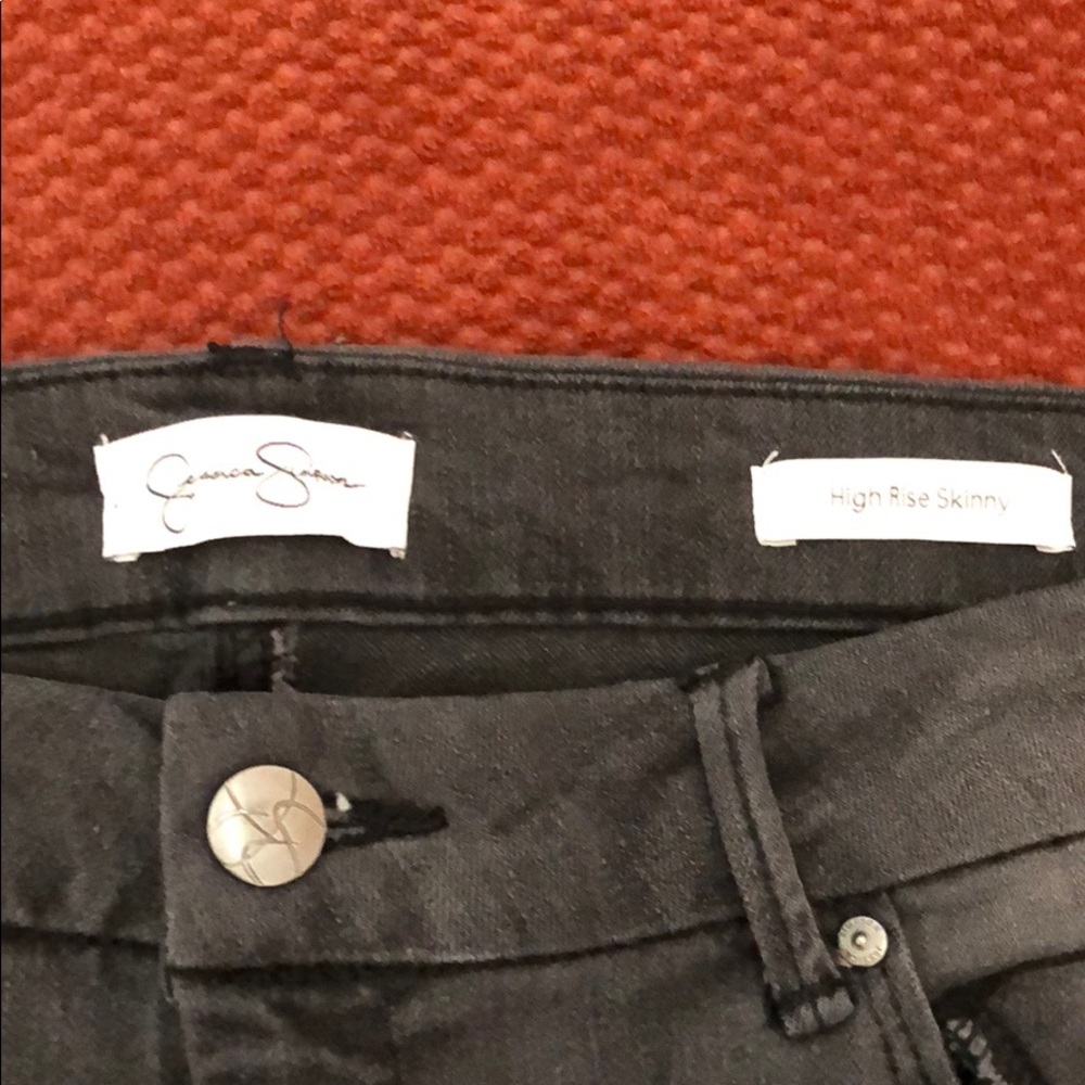 Jessica Simpson high rise skinny flattering NEW - Picture 3 of 4